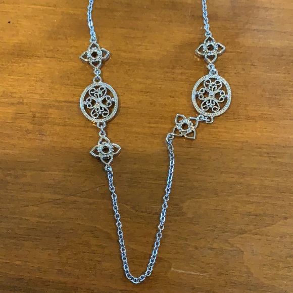 Daisy Fuentes Jewelry Silver Necklace Long Poshmark